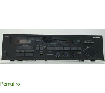 TELEFUNKEN HR 660 amplificator DEFECT un canal HiFI receiver amplituner