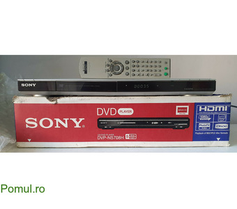 Sony DVP NS 708 H DVD player cu HDMI in cutie cu telecomanda