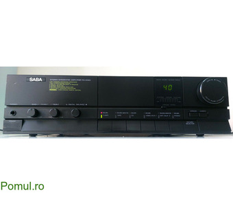 Saba PA 2060 amplificator stereo statie vintage 180W muzica