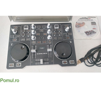 Hercules mixer DJ controller PC USB cu soft MP3 e2