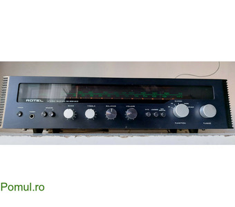 Rotel RX 202 MK 2 amplificator vintage 1976 statie muzica amplituner