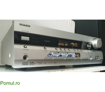 Onkyo HT R 518 amplificator stereo si 5.1 receiver filme muzica statie audio HDMI